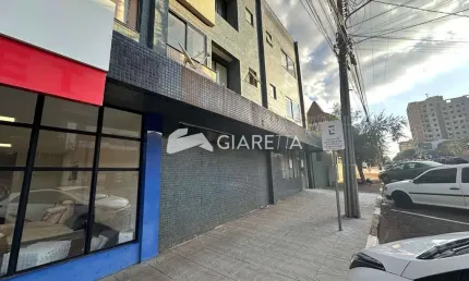 Sala comercial ampla para locação em excelente localização, centro, toledo - pr