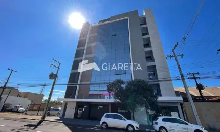 Apartamento semi mobiliado no edifício vancouver para locação, centro, toledo-pr
