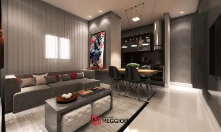 Apartamento com 1 quarto à venda em Meia Praia, Itapema 