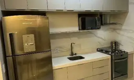 Apartamento á venda 94m², 3 dormitórios, 1 suíte, 2 vagas, mobilhado no Condomínio Helbor Trilogy Home em São Bernardo do Campo