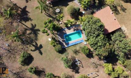 Chácara 40.616m² Área Casa Sede Piscina campo futebol para venda 3,9Km Rodovia Castelo Branco - ITU/SP