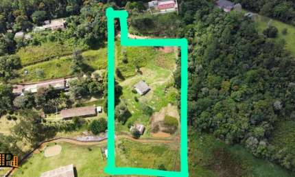 Chácara com Riacho, Pomar e Lago venda no Bairro Girassol 1,9KM da Rodovia Regis Bittencourt - São Lourenço da Serra/SP.