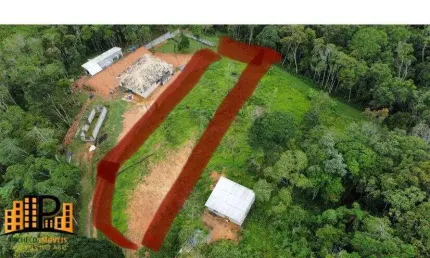 Terreno á venda aprox1.300m² Cidade de Juquitiba - São Paulo