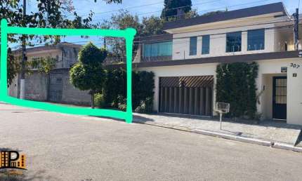 Lote venda de 300m², na Rua dos Macucos no Bairro Planejado Residencial - Parque dos Pássaros em São Bernardo do Campo/SP.