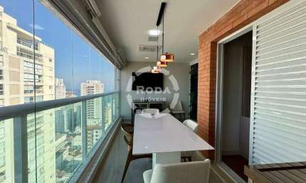 Apartamento à venda, 3 quartos, 2 suítes, 3 vagas, Embaré - Santos/SP