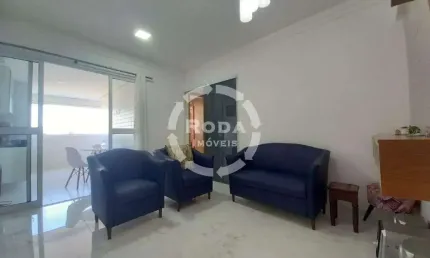 Apartamento de 2 Dormitórios com Varanda Gourmet no Boqueirão, Santos