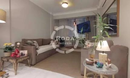 Apartamento a venda frente mar em santos, localizada no bairro do josé menino.