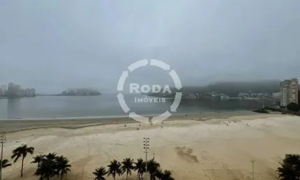 Apartamento gonzaguinha-são vicente , frente mar, andar alto, dois quartos com suíte.