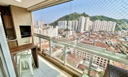 Apartamento | 85m² | 2 Quartos (1 Suíte) | Marapé | Santos