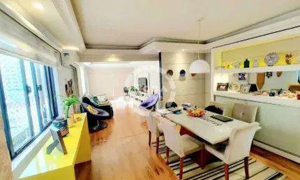 Apartamento 3 Dormitórios com Suíte e Varanda Gourmet - Ponta da Praia, próximo à Balsa Santos/Guarujá