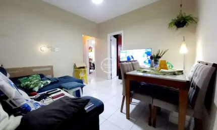 Excelente imóvel com 2 dormitórios, 1 suíte na ponta da praia