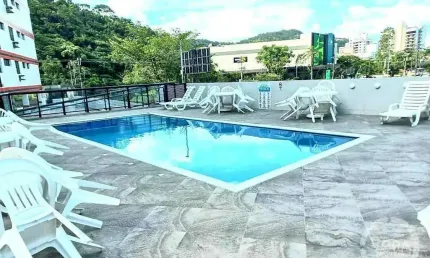 Apartamento 2 dorm/1 suíte/ 1 quadra da praia - Guarujá.