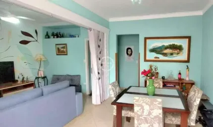 Apartamento 1 dormitório de frente a venda bairro Aparecida - Santos