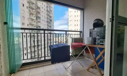 Apartamento à venda, 2 quartos, 1 suíte, 1 vaga, marapé - santos/sp
