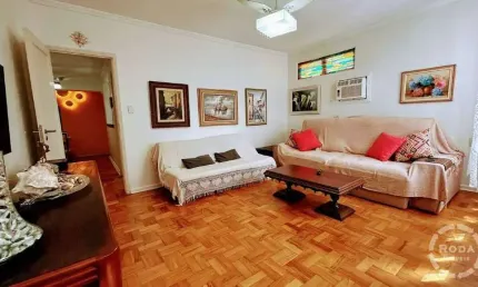 Apartamento à venda, 2 quartos, 1 vaga, gonzaga - santos/sp