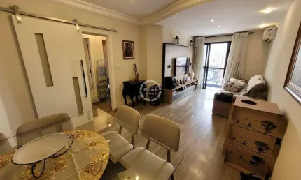 Apartamento 2 dormitório, sendo 1 suíte, ponta da praia, santos (sp).