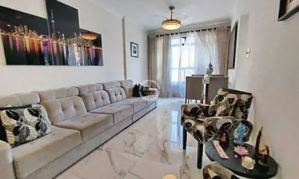Apartamento à Venda no Embaré, Santos | 2 Dorms (1 Suíte), Dependência e Cozinha Reformada