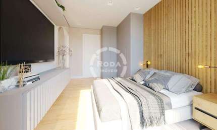 Apartamento à venda, 2 quartos, 1 suíte, 1 vaga, Ponta da Praia - Santos/SP