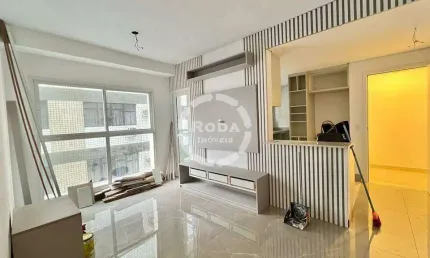 Apartamento Lançamento 2 suítes na quadra da praia Aparecida em Santos