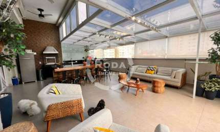 Apartamento Garden Alto Padrão com Área Gourmet e 2 Vagas no Campo Grande – Santos/SP