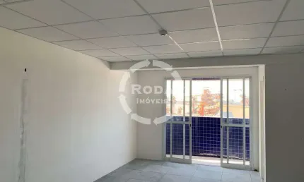Sala comercial para alugar no the one office tower - ponta da praia, santos