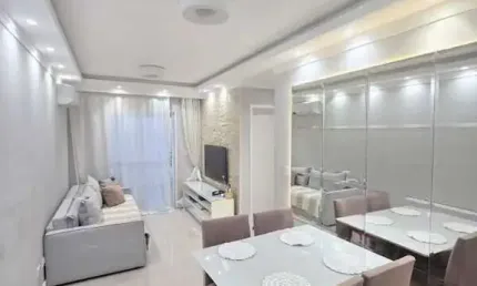 Apartamento com lindo acabamento pronto para morar !!