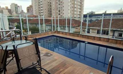 Casa com 4 quartos à venda na Rua Joana Monte Bastos, --, Boqueirão, Santos