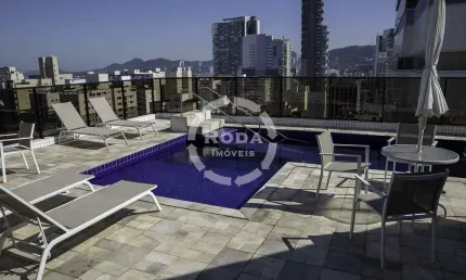 Apartamento à venda, 3 quartos, 1 suíte, 3 vagas, Gonzaga - Santos/SP
