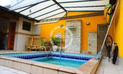 Casa à venda, 3 quartos, 2 suítes, 2 vagas, Campo Grande - Santos/SP