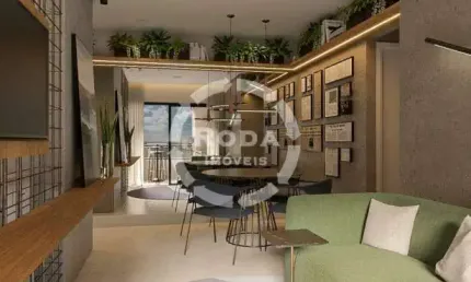 Apartamento à venda, 2 quartos, 2 suítes, 1 vaga, Marapé - Santos/SP