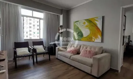 Apartamento à venda – 63m² | 1 dormitório | 1 vaga demarcada – santos/sp