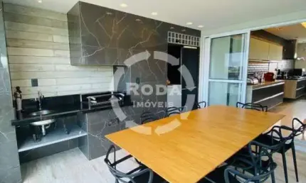 Apartamento à venda, 4 quartos, 2 suítes, 3 vagas, Ponta da Praia - Santos/SP