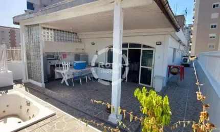 Cobertura à venda, 4 quartos, 1 suíte, 1 vaga, Gonzaga - Santos/SP