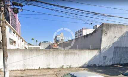 Terreno à venda na Rua Júlio Conceição, --, Vila Mathias, Santos