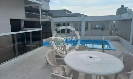Cobertura à venda, 3 quartos, 1 suíte, 2 vagas, Ponta da Praia - Santos/SP