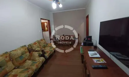 Apartamento à venda, 2 quartos, 1 vaga, aparecida - santos/sp