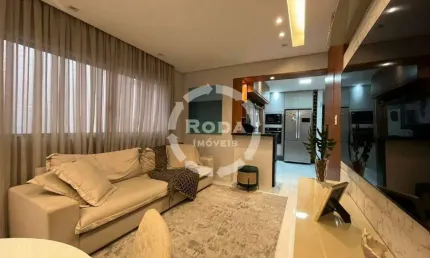 Sobreposta Maravilhosa com Ofurô e Churrasqueira, Decoração moderna, 03 quartos com súite.