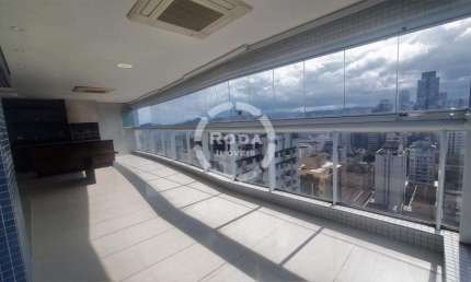 Apartamento de alto padrão com vista mar a venda em Santos, localizado no bairro da Aparecida!