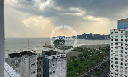 Cobertura em Santos 4 Suítes 4 Vagas Frente Mar, Triplex