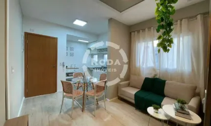 Apartamento à venda, 2 quartos, 1 vaga, Estuário - Santos/SP