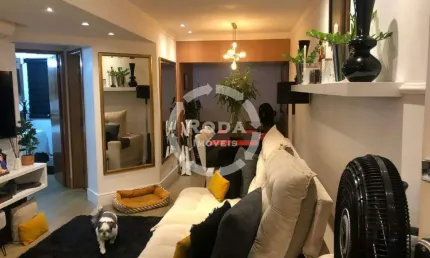 Apartamento a venda 50 metros da praia do itararé e milionários em são vicente.