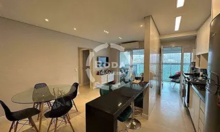 Apartamento com Varanda Gourmet e Lazer Completo na Quadra da Praia – José Menino, Santos
