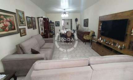 Apartamento a venda no Gonzaga em Santos, 3 dormitórios, 1 suite, dependência completa de empregada
