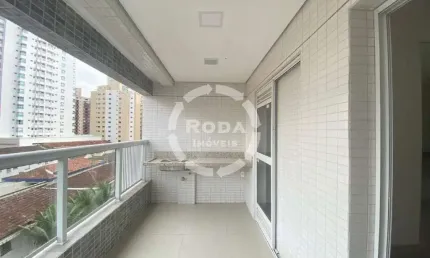 Descubra a elegância à beira-mar 1 suíte, varanda gourmet e lazer no terraço no boqueirão, santos