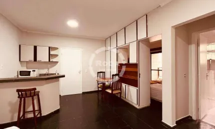 Flat à venda de frente para o mar – 1 dormitório | 31m² | santos/sp