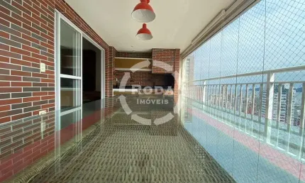 Venha Morar em um dos Condomínios Resort de Santos, com 3 suítes e Máster com Closet, 3 Vagas de Garagem