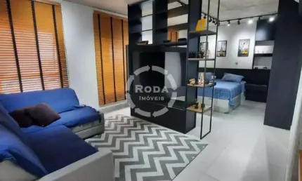 Apartamento à venda, 1 quarto, 1 suíte, Embaré - Santos/SP