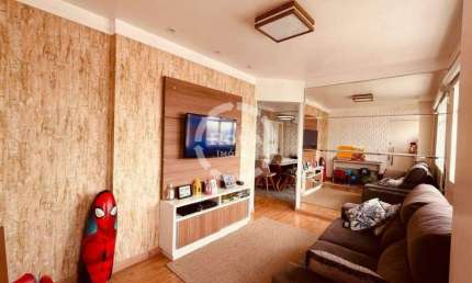 Apartamento à venda, 3 quartos, 1 suíte, 2 vagas, Pompéia - Santos/SP