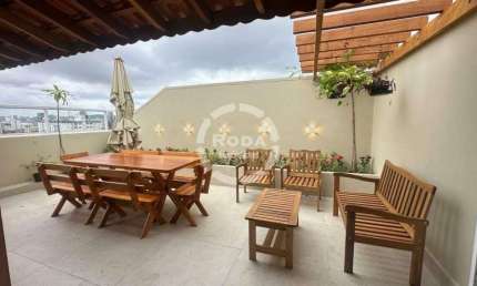 Cobertura Duplex à venda, 3 quartos, 1 suíte, 1 vaga, Embaré - Santos/SP