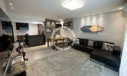 Casa sobreposta alta à venda, 3 quartos, 1 suíte, 2 vagas, Embaré - Santos/SP